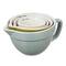 Hello Honey® Multicolor Stoneware Batter Bowl Measuring Cups, 4ct.